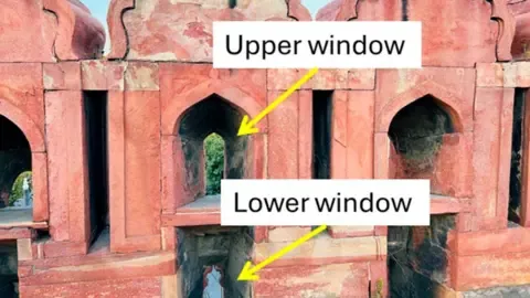 The capital's toxic atmosphere is turning the historic Red Fort dark, investigation indicates
